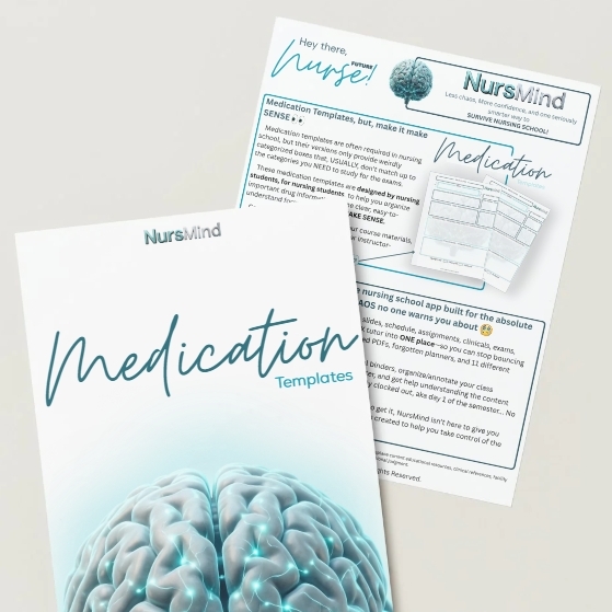 Med Template Print-out